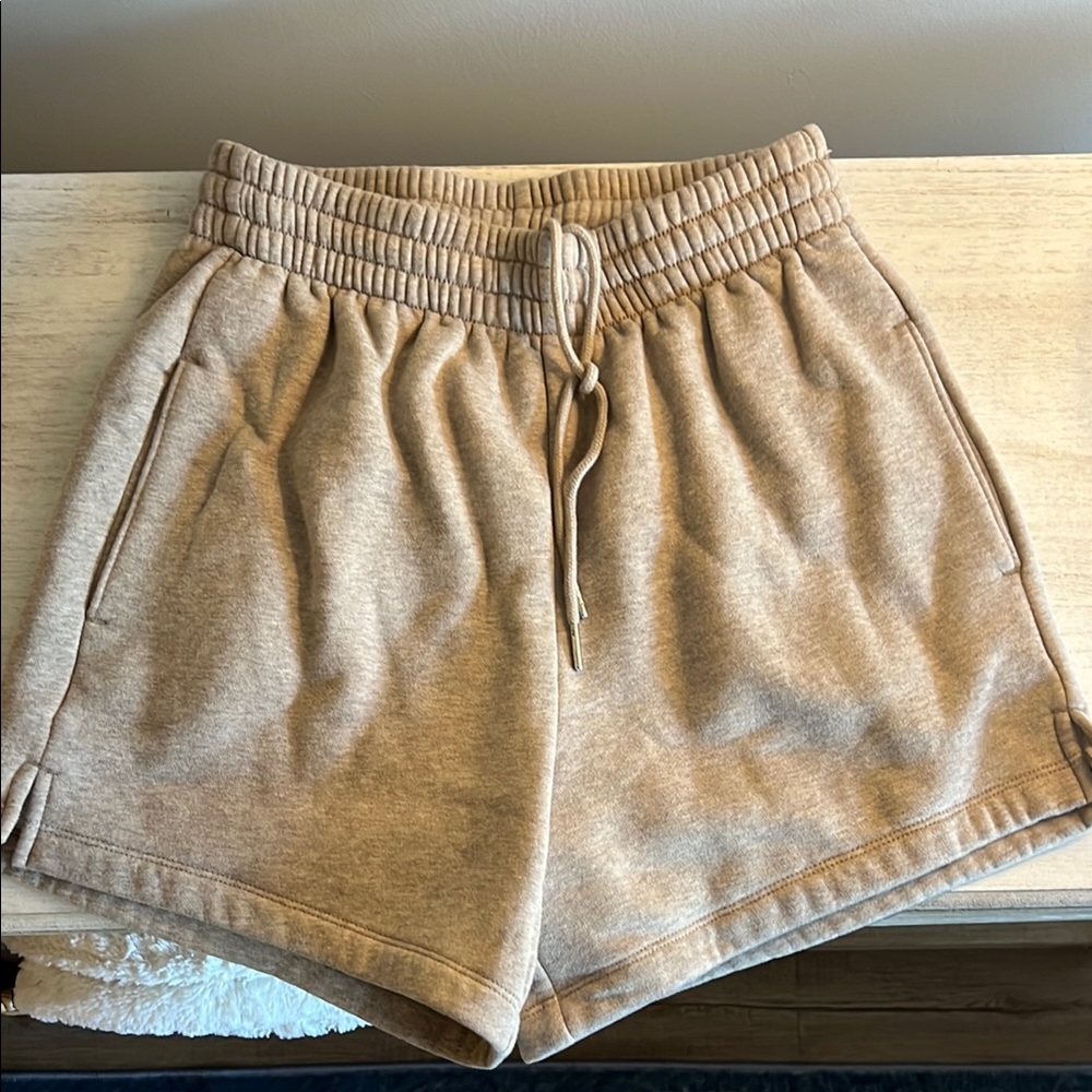 Casual Tan Women's Shorts
